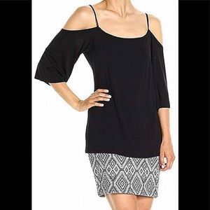 BAILEY/44 Cold shoulder dress